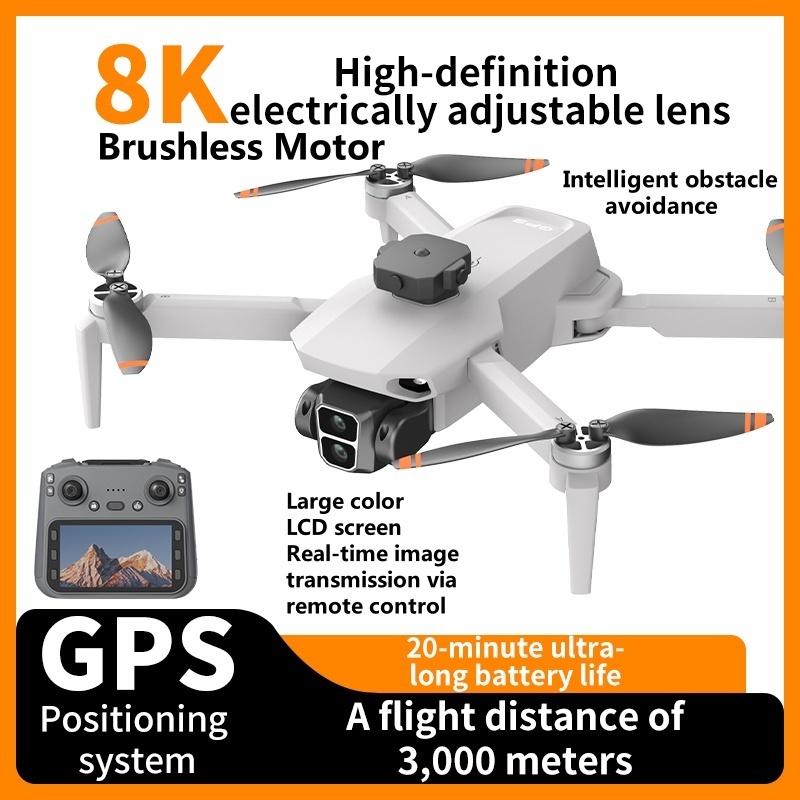 8K ESC Camera Obstacle Avoidan - Drone Gps Module recension och pris