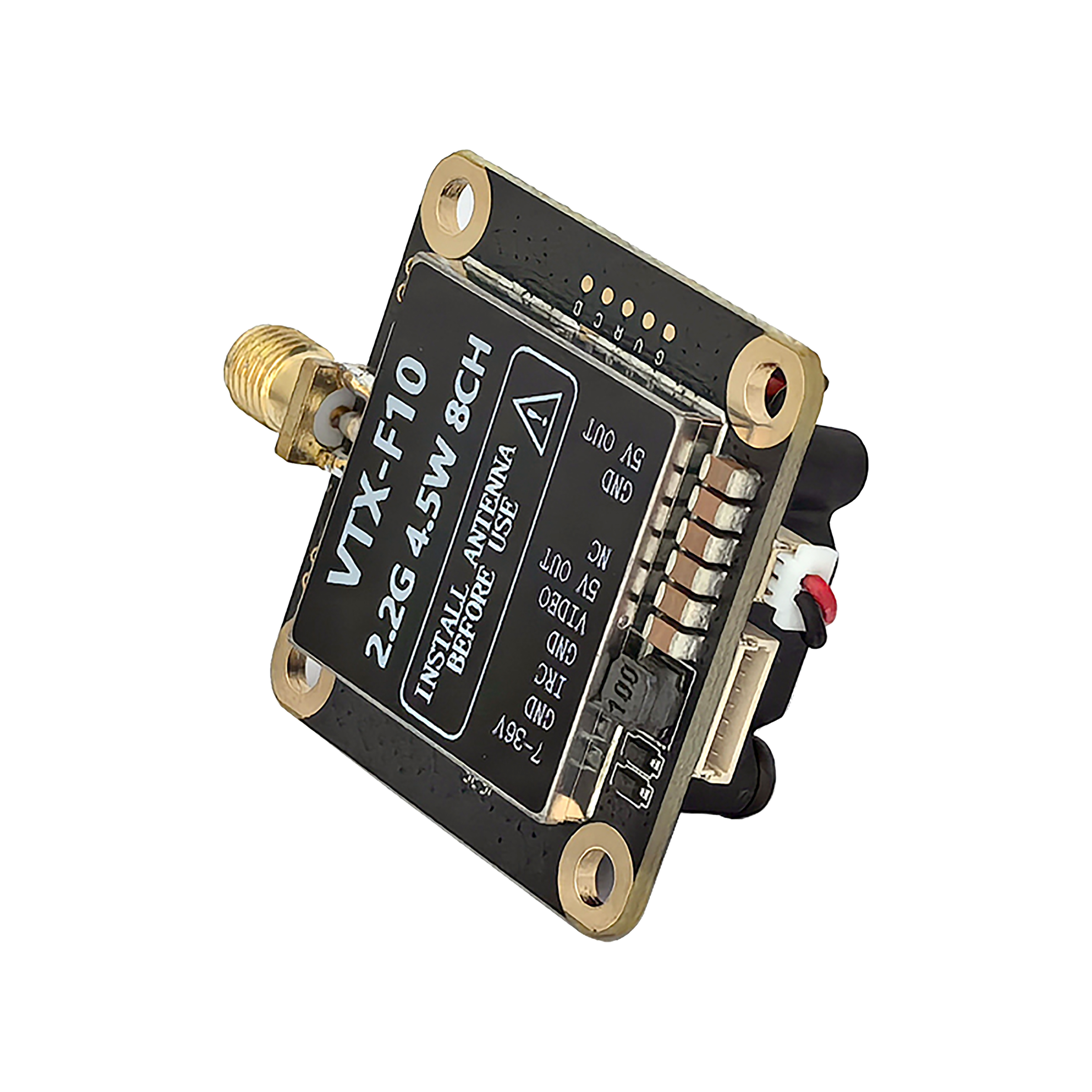 2.0-2.2G 4.5W VTX 8CH FPV Vide - Drone Transmitter recension och pris