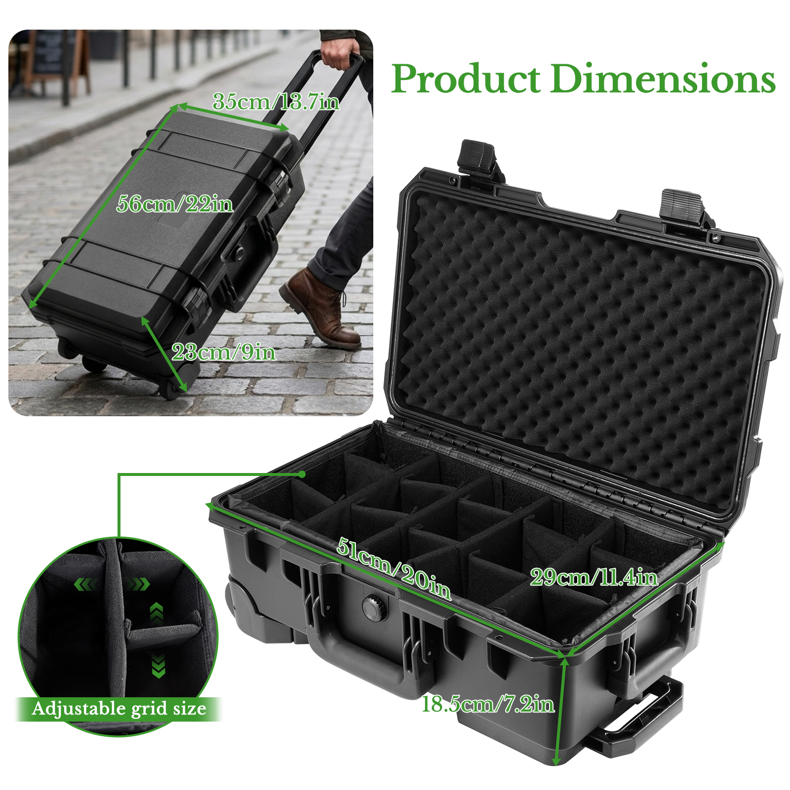 Professional Large Hard Rollin - Drone Frame recension och pris