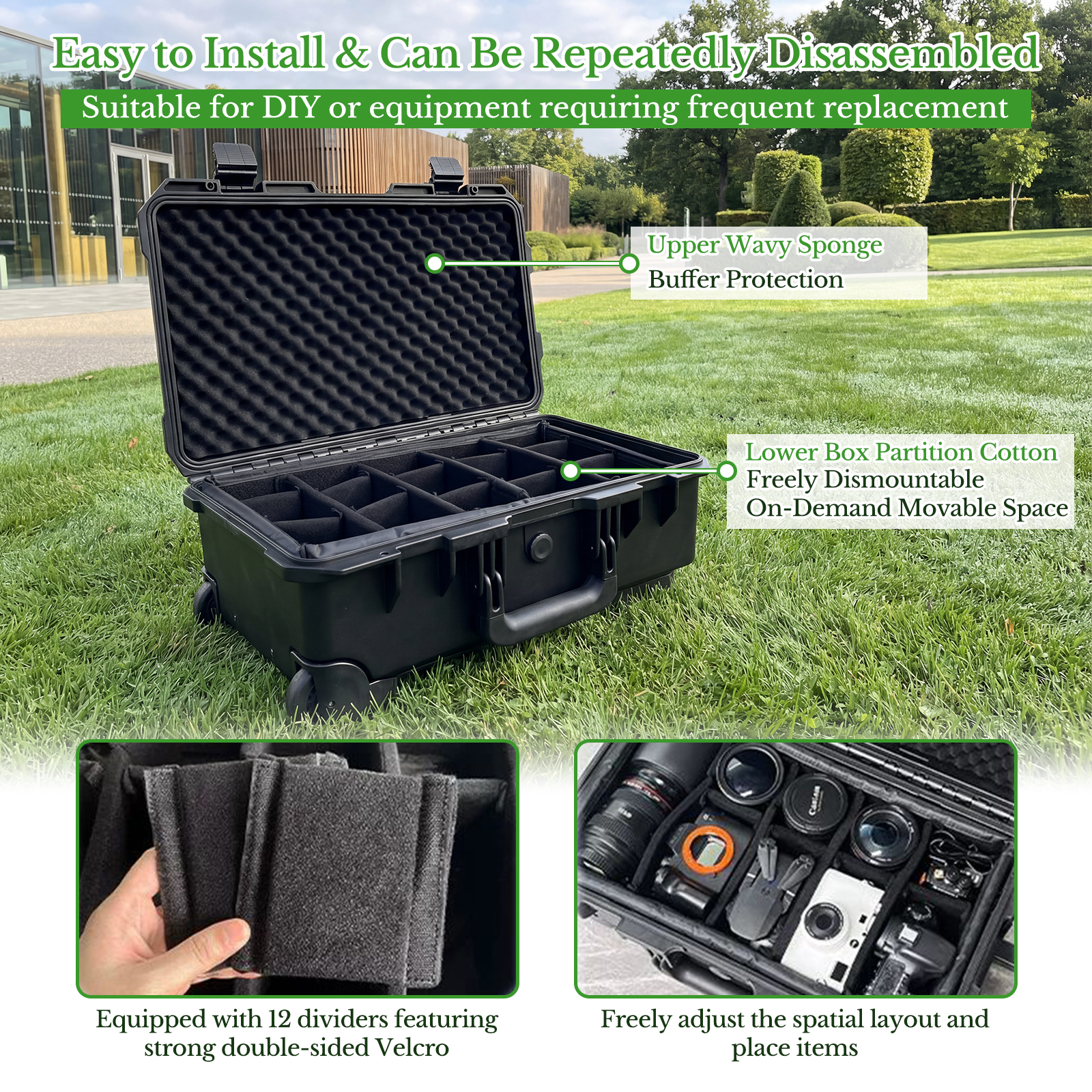 Professional Large Hard Rollin - Drone Frame recension och pris