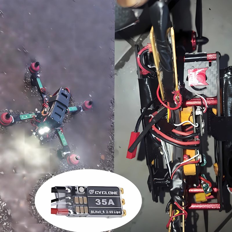 Cyclone 35A BLHeli_S ESC - Hig - Drone Esc recension och pris