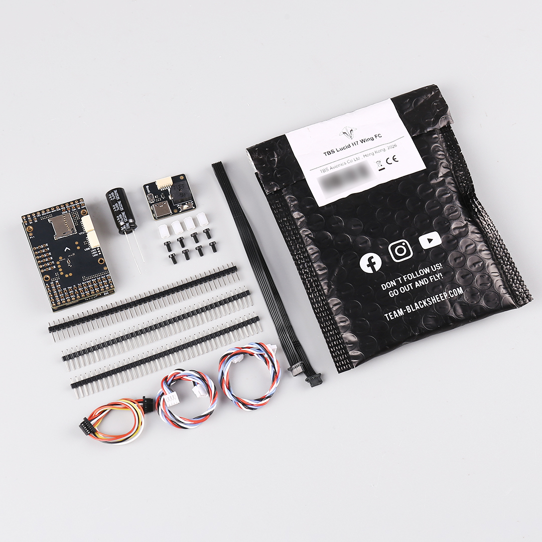 TBS LUCID H7 WING FC Dual Gyro - Drone Frame recension och pris