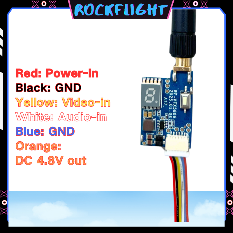 5.8GHz 48CH launcher 600mW Vid - Drone Frame recension och pris