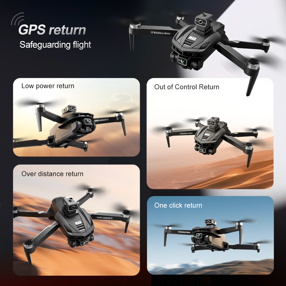 V168 PRO Max GPS Drone 8K Prof - Drone Gps Module recension och pris