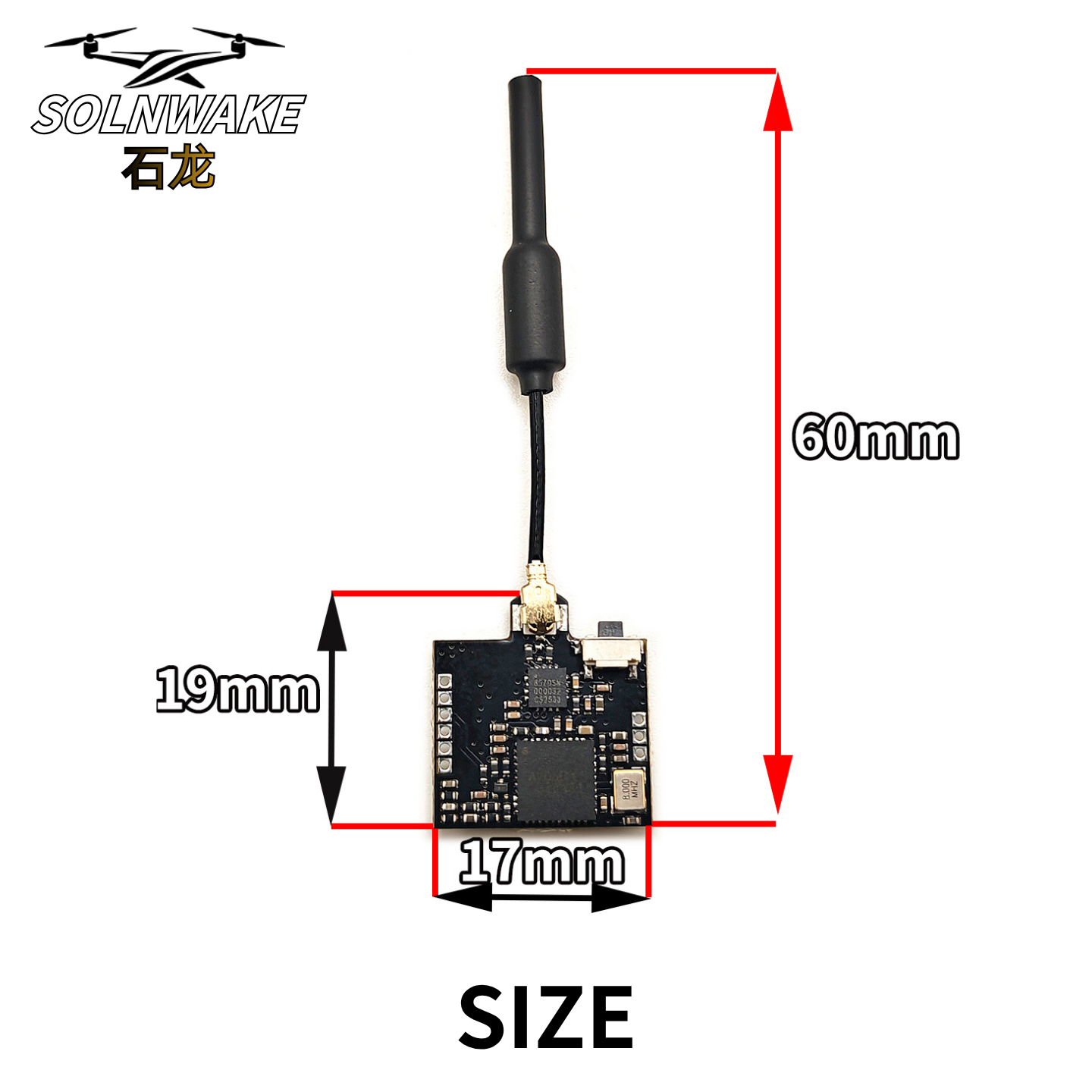 SLONWAKE Nano 5.8G 48CH 200mW  - Drone Frame recension och pris