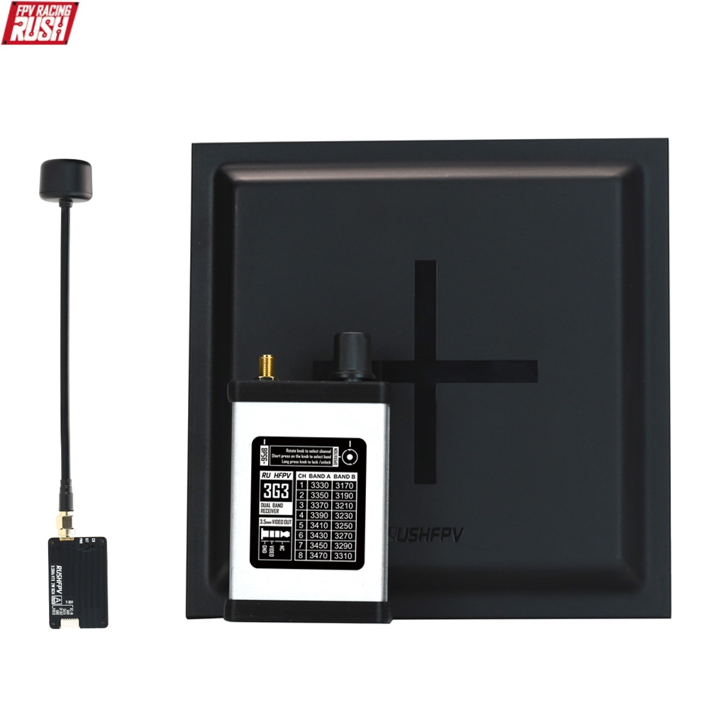 RUSHFPV 3.3G 2W VTX Transmitte - Drone Battery recension och pris