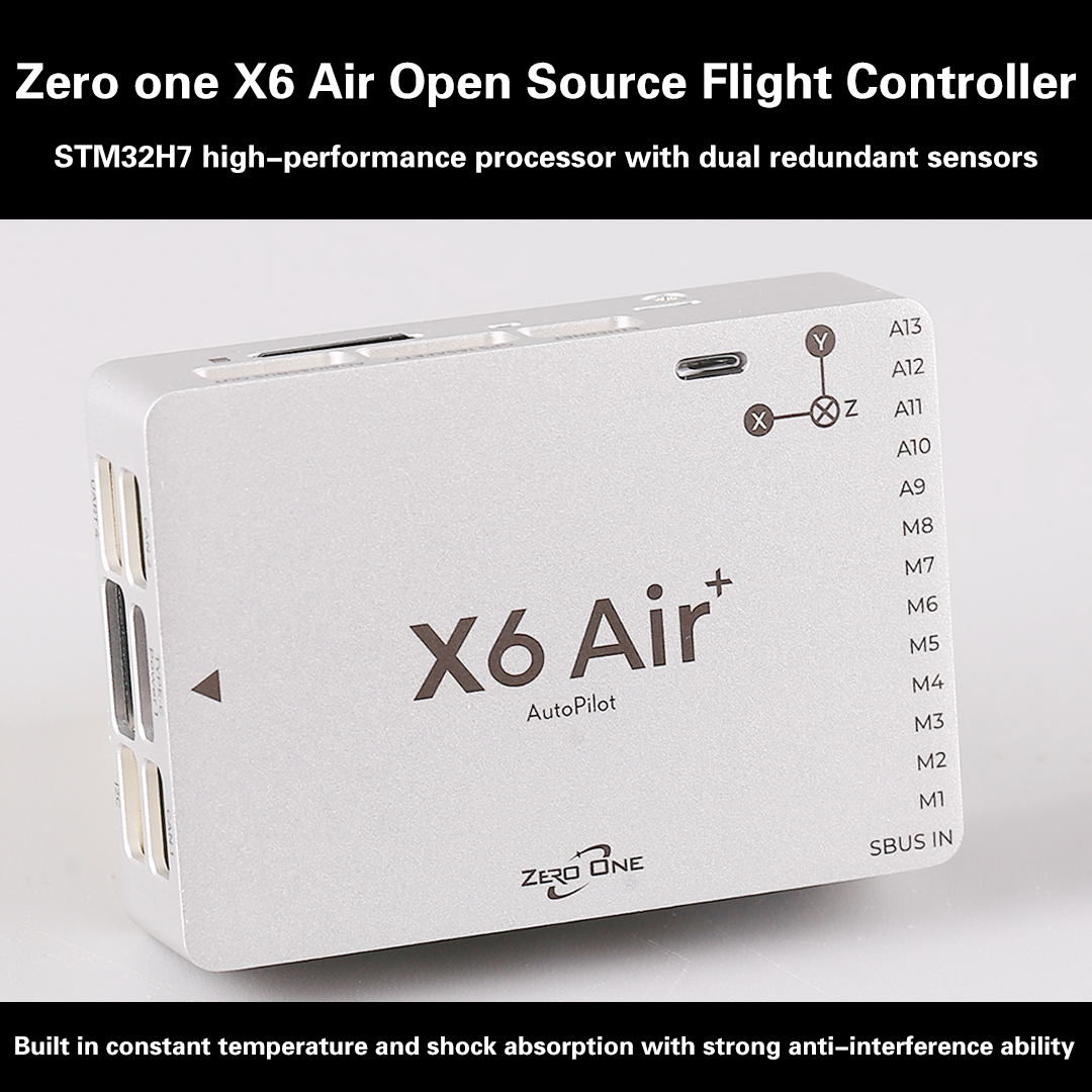 Zero One's new X6 Air+Open-Sou - Drone Flight Controller recension och pris