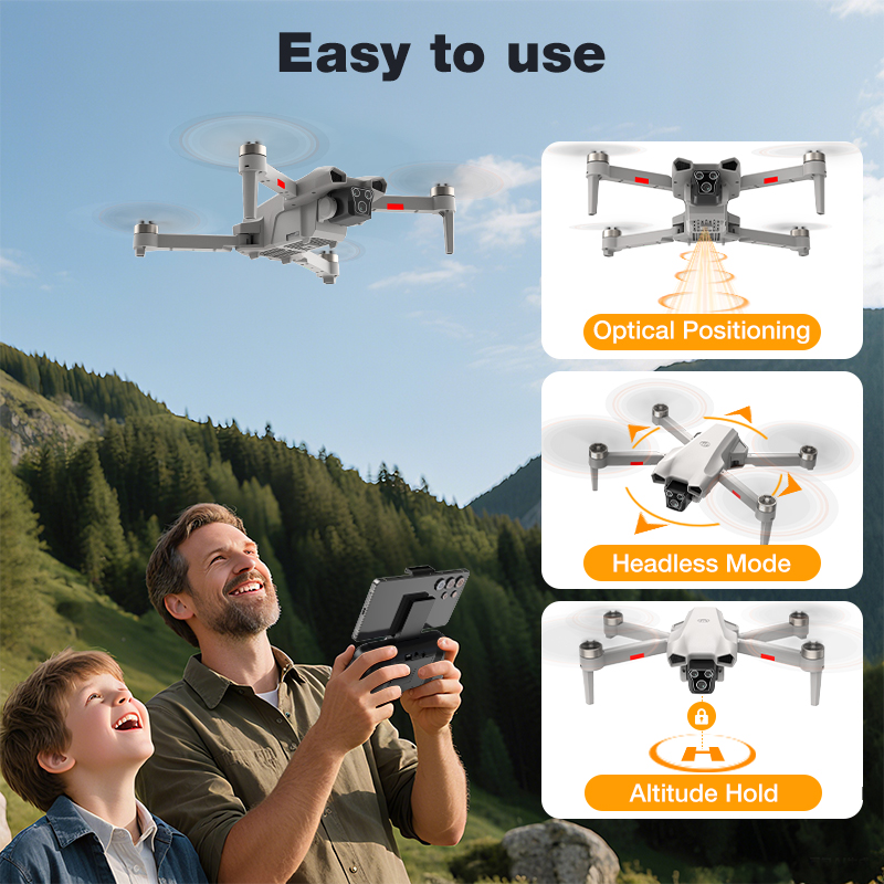 2026 Hot L017 Pro Drone Brushl - Drone Gps Module recension och pris