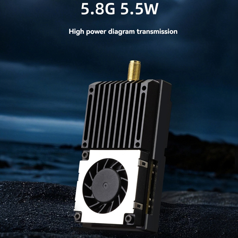 5.8G 5.5W VTX 64CH High Power  - Drone Transmitter recension och pris