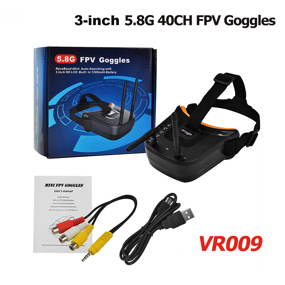 VR009 FPV Video Goggles 3Inch  - Drone Antenna recension och pris